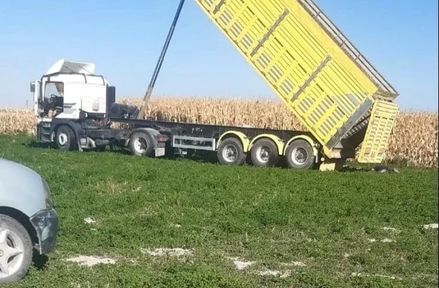 Damperi yüksek gerilim hattına temas eden kamyon şoförü hayatını kaybetti