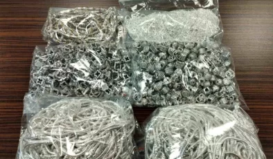 Edirne Kapıkule Sınır Kapısı’nda Kaçak Altın ve Gümüş Takılar Ele Geçirildi