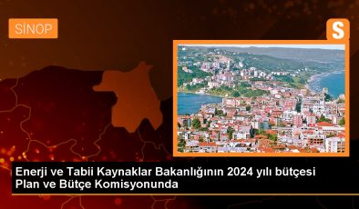 Enerji ve Tabii Kaynaklar Bakanlığının 2024 yılı bütçesi Plan ve Bütçe Komisyonunda