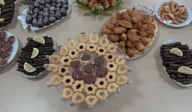 Genç kızlara polislerin desteğiyle pastacılık eğitimi