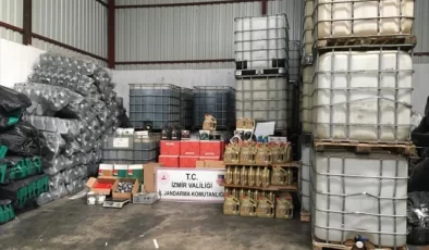 İzmir’de Sahte Motor Yağı Operasyonu: 4 Gözaltı
