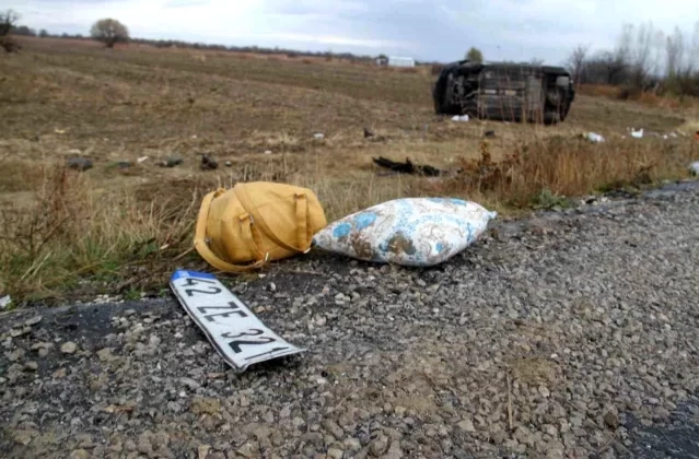 Konya’da otomobil takla attı: 1 ölü, 3 yaralı