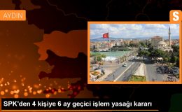 SPK, 4 kişiye geçici işlem yasağı uygulayacak