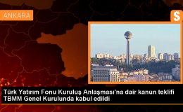 Türk Yatırım Fonu Kuruluş Anlaşması Onaylandı