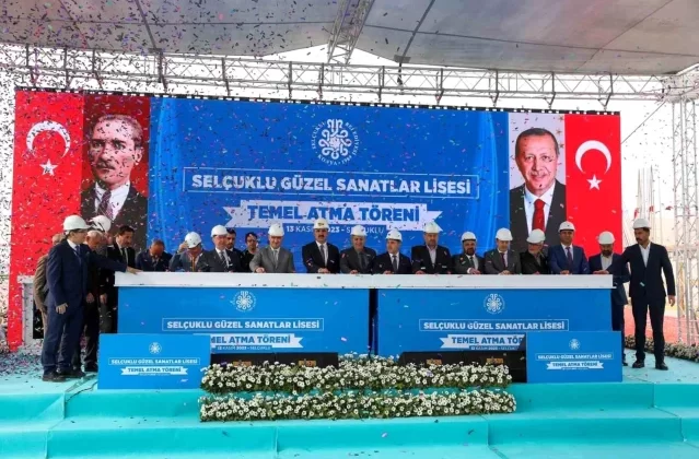 Türkiye'nin en kapsamlı ve modern Güzel Sanatlar Lisesi'nin temeli atıldı 1 Türkiye’nin en kapsamlı ve modern Güzel Sanatlar Lisesi’nin temeli atıldı