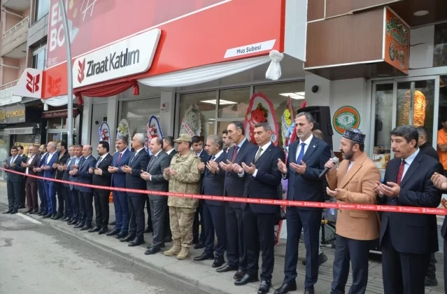 Ziraat Katılım, Muş’ta yeni şubesini açtı
