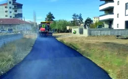 Ereğli Belediyesi Kış Aylarında da Sıcak Asfalt Çalışmalarına Devam Ediyor