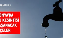 KOSKİ Konya su kesintisi: Konya'da sular ne zaman gelecek? 12 Aralık Konya su kesintisi listesi!