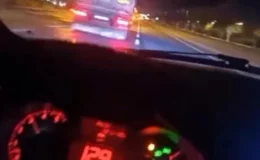 Konya’da 153 km hızla makas atan sürücüye ceza