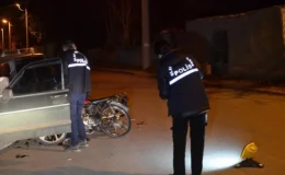 Konya’da motosiklet kazası: Bir kişi yaralandı