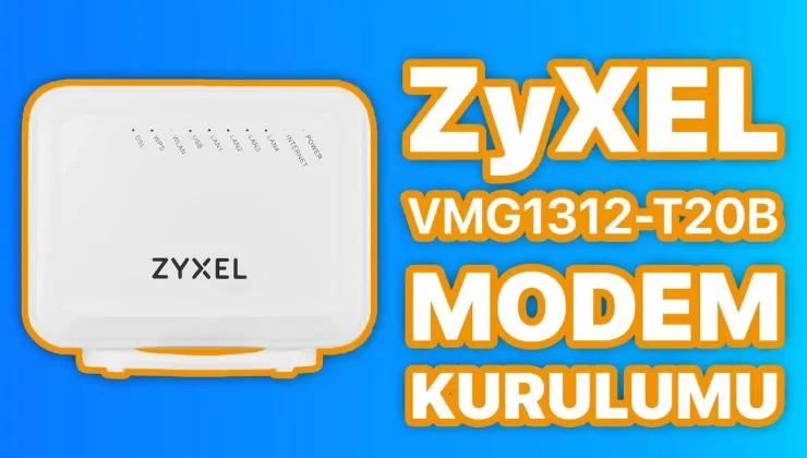 Zyxel vmg1312-t20b modem kurulumu