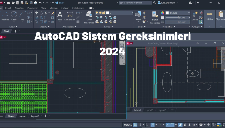 AutoCAD Sistem Gereksinimleri 2024 (Minimum ve Önerilen)