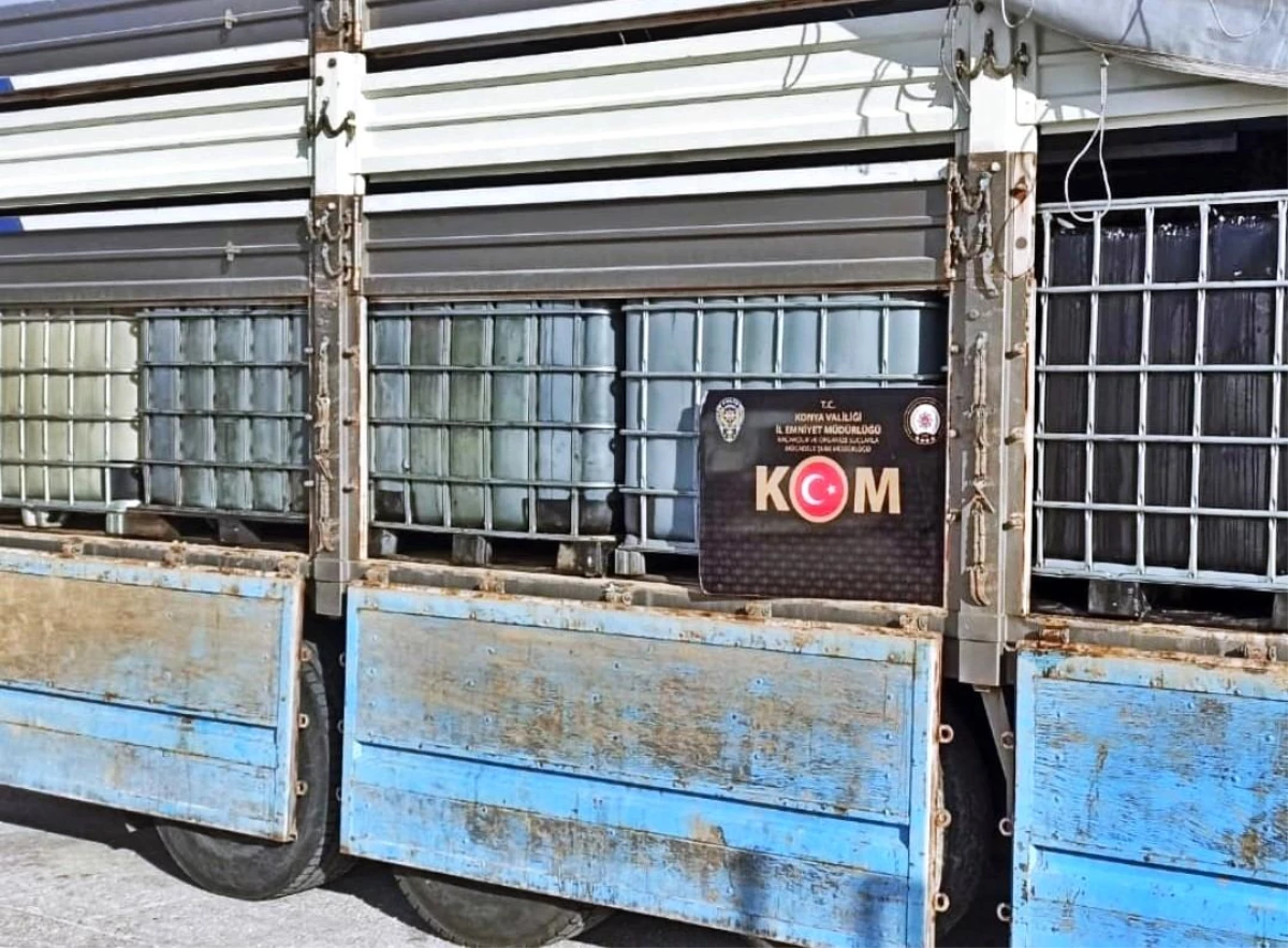 Konya’da Kaçakçılık Operasyonu: Kaçak Tütün, Ruhsatsız Tüfek ve Kaçak Akaryakıt Ele Geçirildi