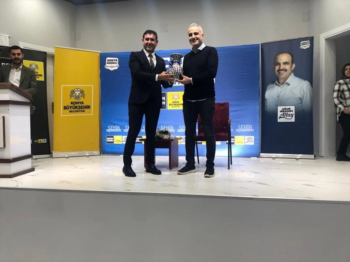 Konya’nın Hüyük ilçesinde restorasyonu tamamlanan Kültür Merkezi açıldı