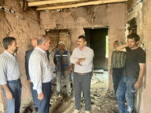 ÇUKURKAVAK MAHALLESİ'NDE 20 GÜN ARAYLA 2 YANGIN