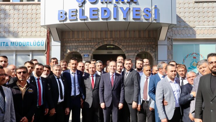 YENİDEN REFAH PARTİSİ GENEL BAŞKANI DR. FATİH ERBAKAN, ÇUMRA'DA TEŞEKKÜR ZİYARETİNDE BULUNDU 1 YENİDEN REFAH PARTİSİ GENEL BAŞKANI DR. FATİH ERBAKAN, ÇUMRA’DA TEŞEKKÜR ZİYARETİNDE BULUNDU