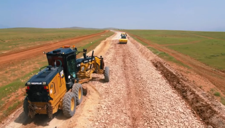 KUZUCU-LİLLE BAĞLANTI YOLUNDA BAKIM VE ONARIM ÇALIŞMALARINA DEVAM EDİYOR
