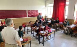 ÇUMRA İLÇE MİLLİ EĞİTİM MÜDÜRÜ ALTUNYALDIZ  OKULLARI  ZİYARET ETTİ