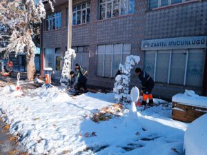 UZUN SÜREDİR KURAKLIKLA MÜCADELE EDEN KONYA, BEYAZA BÜRÜNDÜ