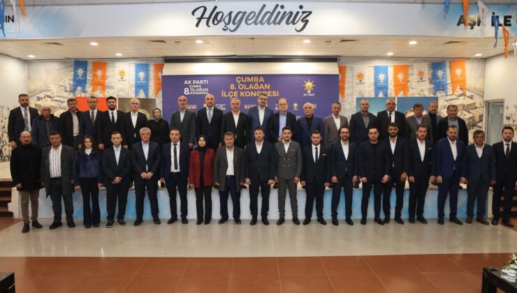 AK PARTİ ÇUMRA 8. OLAĞAN İLÇE KONGRESİ GERÇEKLEŞTİ