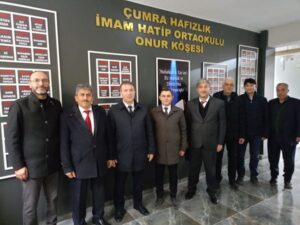 Sayıştay Müfettişlerinden Çumra'daki Okullara Ziyaret 5 Sayıştay Müfettişlerinden Çumra'daki Okullara Ziyaret