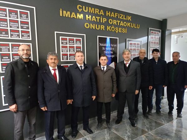 Sayıştay Müfettişlerinden Çumra'daki Okullara Ziyaret