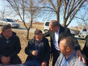 Çumra Belediye Başkanı Mehmet Aydın ve Yeniden Refah Partisi İlçe Başkanı Mehmet Ali Aygül, Mahalle Ziyaretleri Gerçekleştirdi