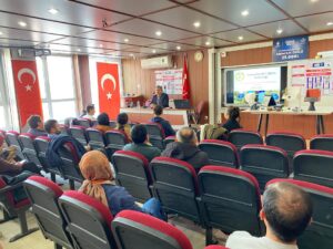 Çumra İlçe Milli Eğitim Müdürü Altunyaldız, Proje Bilgilendirme Kursuna Katıldı