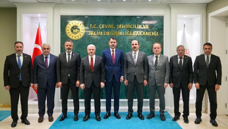 KONYA HEYETİ, BAKANLARLA YATIRIMLARI GÖRÜŞT