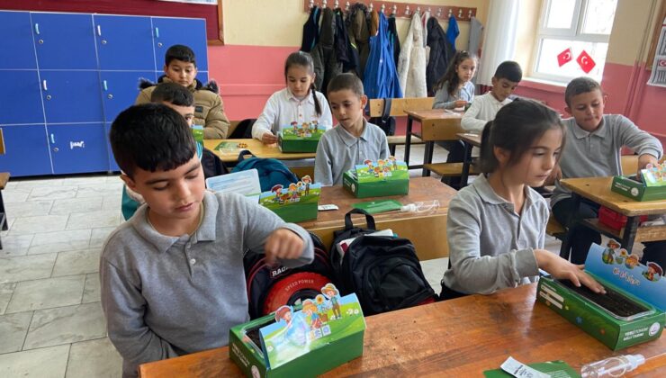 “Yerli Tohum, Millî Tarım” Projesi İle Çocuklara Tarım Bilinci Aşılanıyor