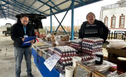 Ahırlı İlçe Tarım ve Orman Müdürlüğü’nden Semt Pazarlarında Gıda Denetimleri