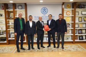 Vali İbrahim Akın’dan Konya Ticaret Odası’na Ziyaret