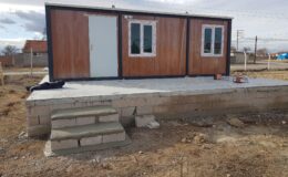 Tuzlukçu’da Bağ ve Bademliğe Yeni Sistem Konteyner Montajı Yapıldı