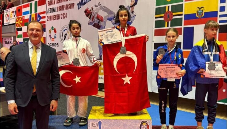 Konyalı Sporcu Fatma Azra Kurt, Balkan Şampiyonu Oldu