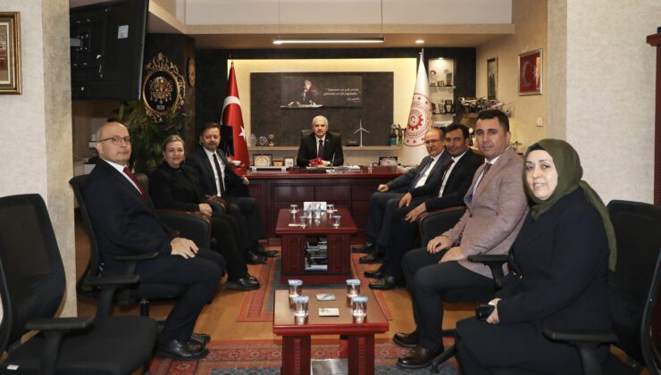 Konya Valisi İbrahim Akın’dan Sanayi ve Teknoloji İl Müdürlüğüne Ziyaret