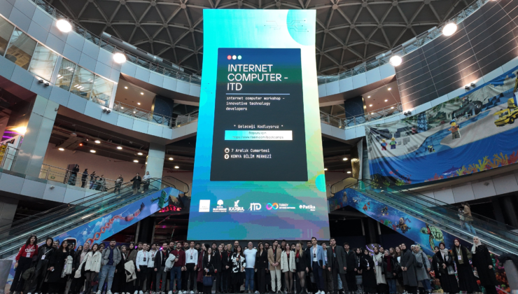Konya Bilim Merkezi’nde Internet Computer ve Smart Contract Yazma Eğitimi Düzenlendi
