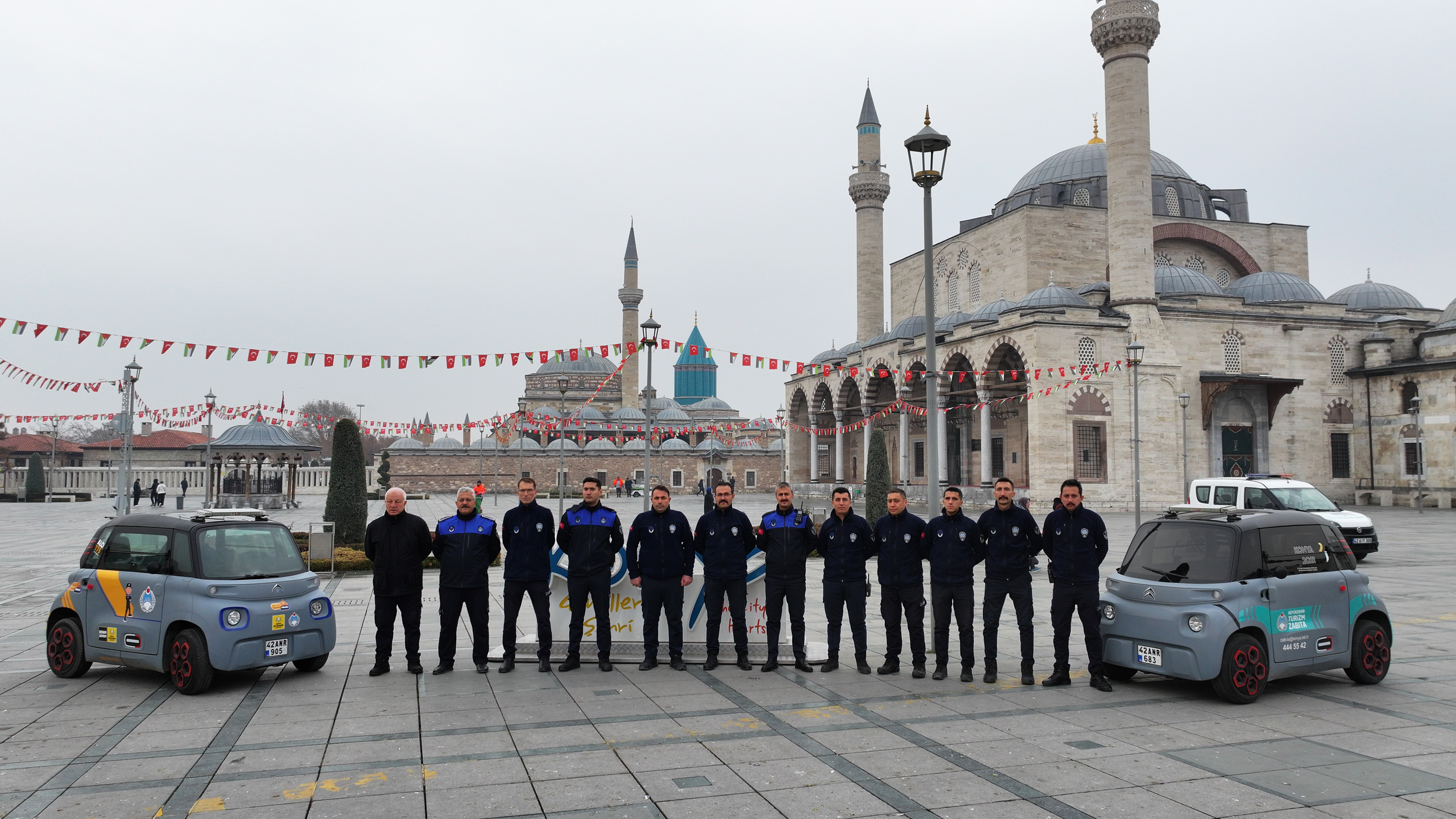 KONYA BÜYÜKŞEHİR ZABITASI ŞEB-İ ARUS TÖRENLERİ ÖNCESİ HAREKETE GEÇTİ