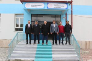 KAYMAKAM TÜRKMAN'DAN TÜRKMENCAMİLİ OKULLARINA ZİYARET