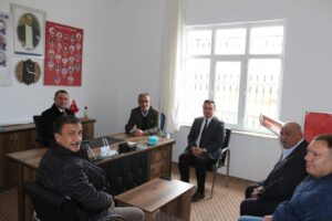 ÇUMRA KAYMAKAMI TÜRKMAN, SULAMA KOOPERATİFLERİNİ ZİYARET ETTİ