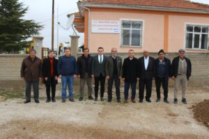 ÇUMRA KAYMAKAMI TÜRKMAN, SULAMA KOOPERATİFLERİNİ ZİYARET ETTİ