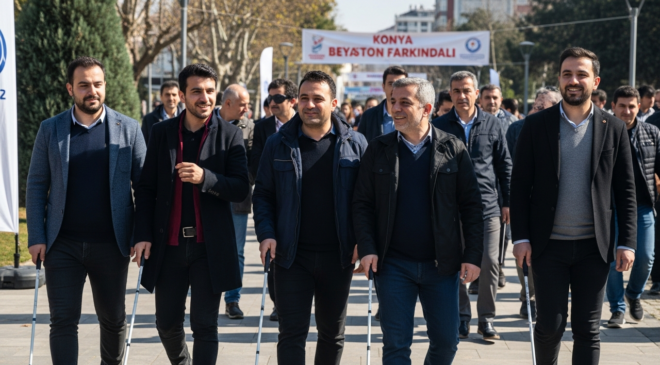 Konya’da Beyaz Baston Farkındalığı Yükseldi