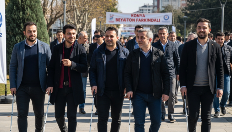 Konya’da Beyaz Baston Farkındalığı Yükseldi