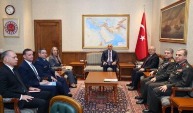 MSB Güler’den ABD Büyükelçisi Barrack’a Kabul