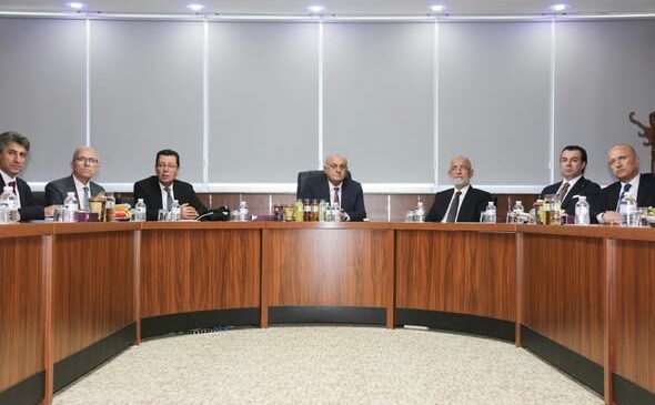 PANKOBİRLİK Başkanı Erkoyuncu, Halkbank Genel Müdürü Özdil ve Heyetini Ağırladı