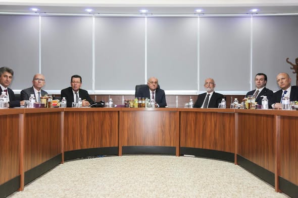 PANKOBİRLİK Başkanı Erkoyuncu, Halkbank Genel Müdürü Özdil ve Heyetini Ağırladı
