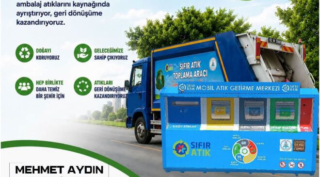 Sürdürülebilir Gelecek İçin Çumra Ambalaj Atıkları Geri Dönüşüme Kazandırılıyor