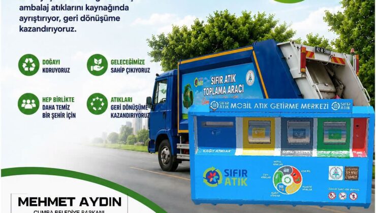 Sürdürülebilir Gelecek İçin Çumra Ambalaj Atıkları Geri Dönüşüme Kazandırılıyor