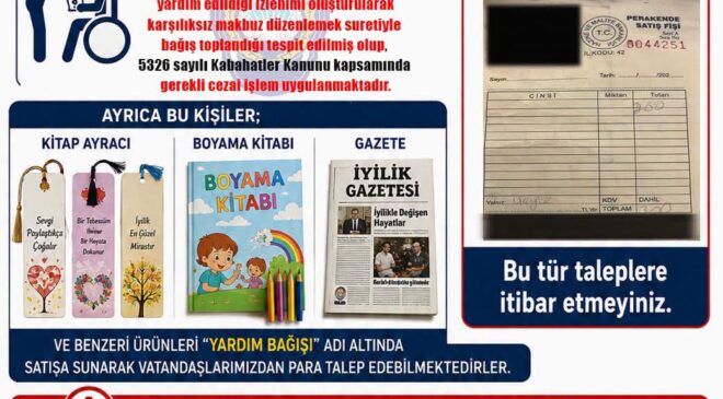 Çumra Belediyesi’nden Sahte Bağış Dolandırıcılığı Uyarısı